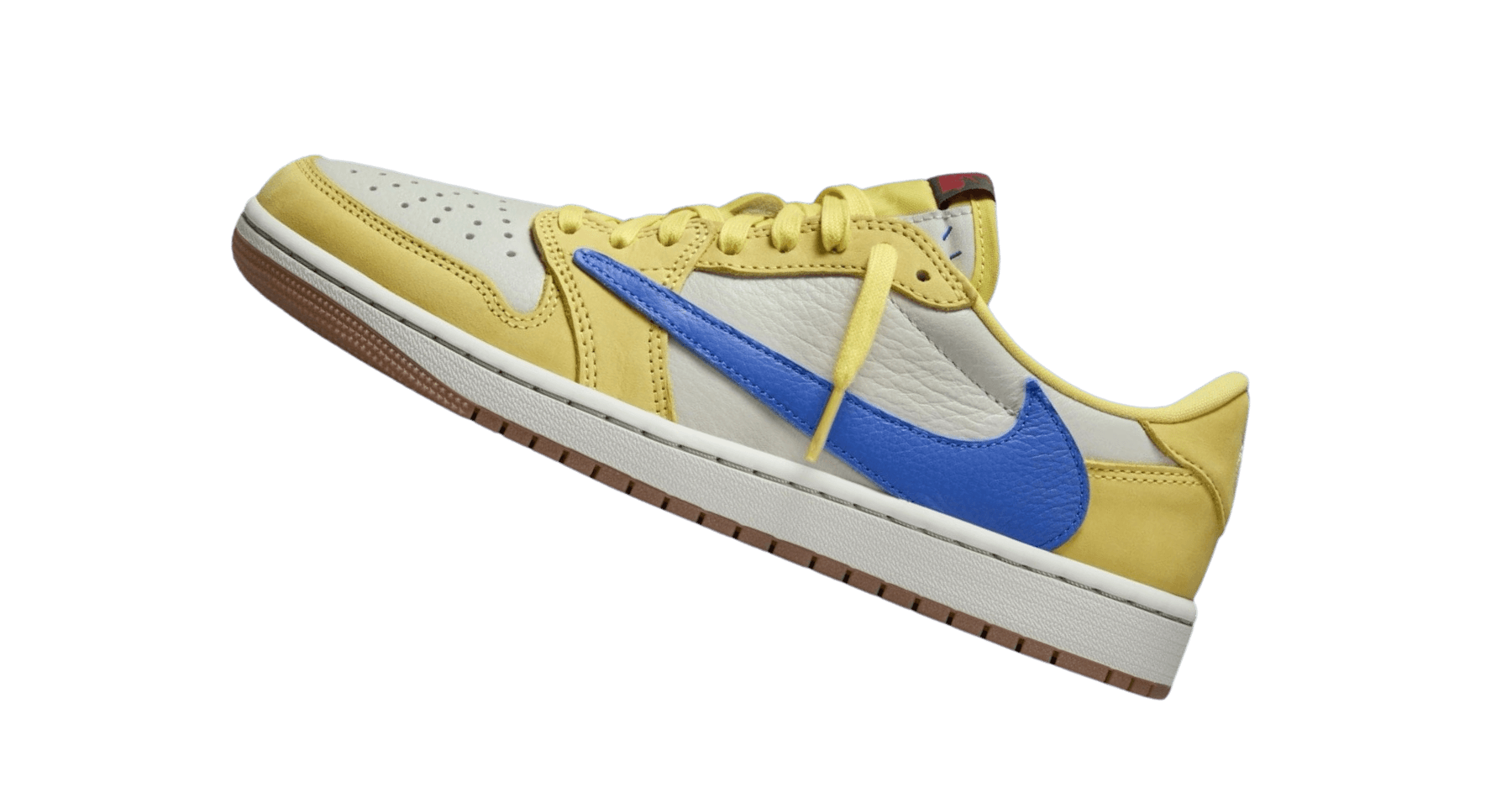 Travis Scott Air Jordan 1 Low OG Canary Release 2024