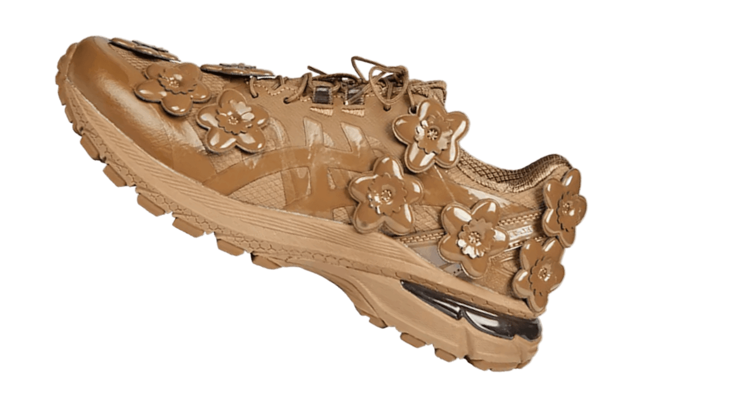 Discover the Innovative Design of the ECILIE BAHNSEN x ASICS GEL TERRAIN BROWN - Sneakerhype