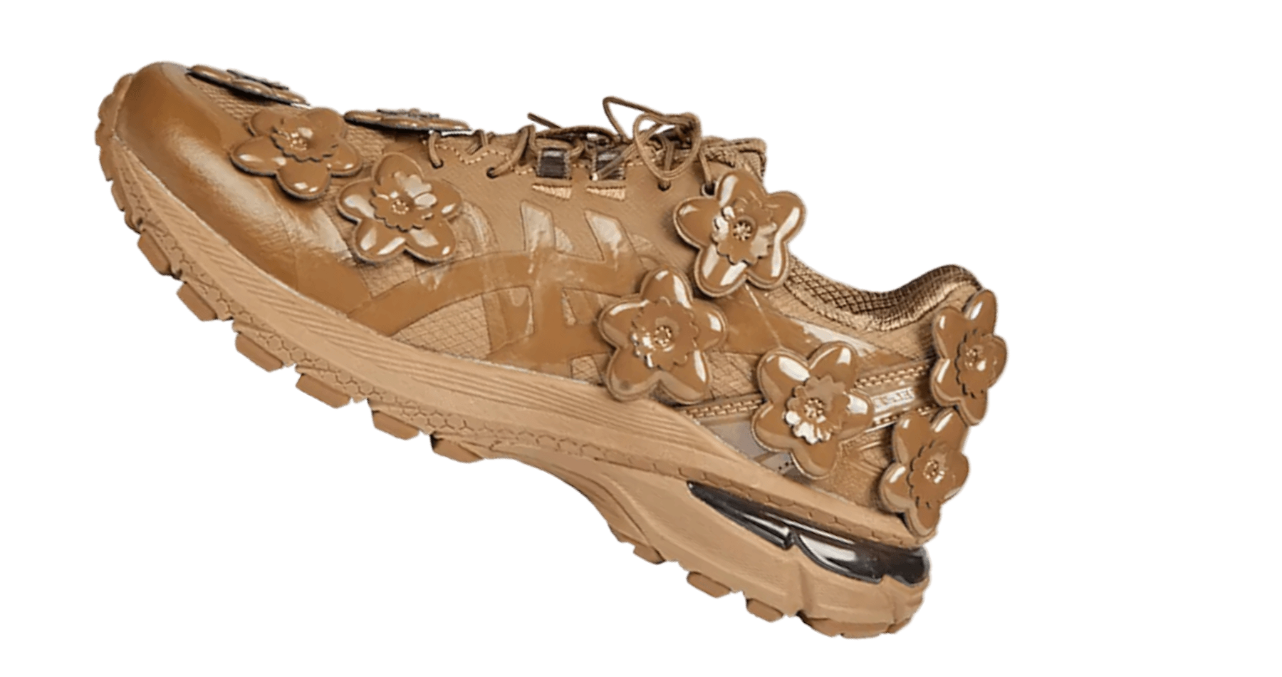 Discover the Innovative Design of the ECILIE BAHNSEN x ASICS GEL TERRAIN BROWN - Sneakerhype