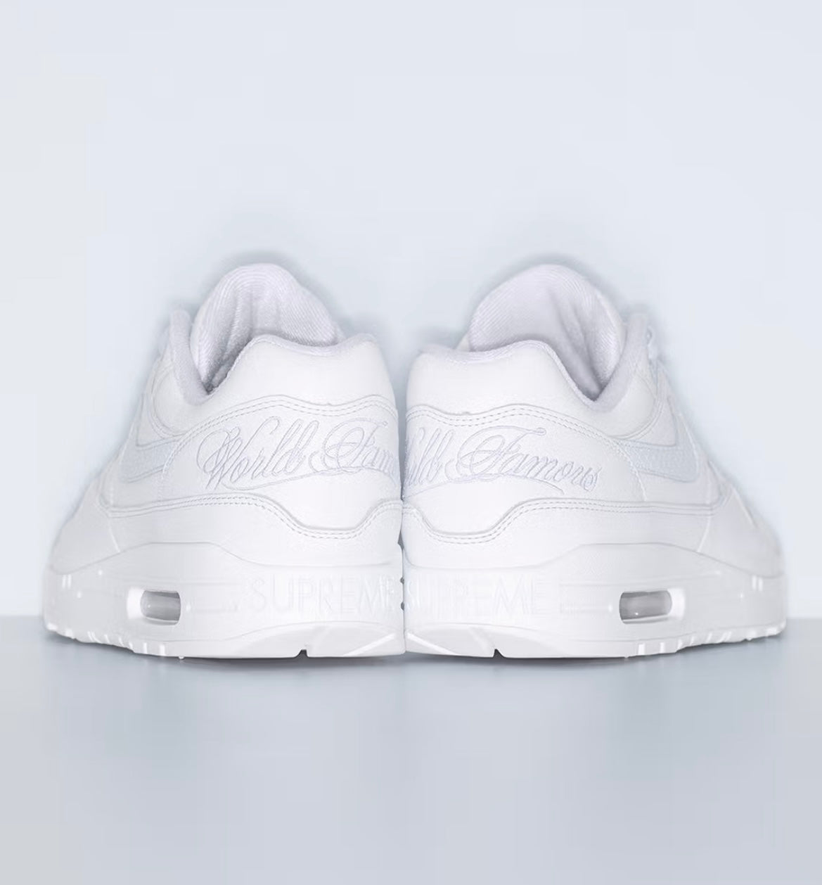 Supreme X Nike Air Max 1 87 'White'