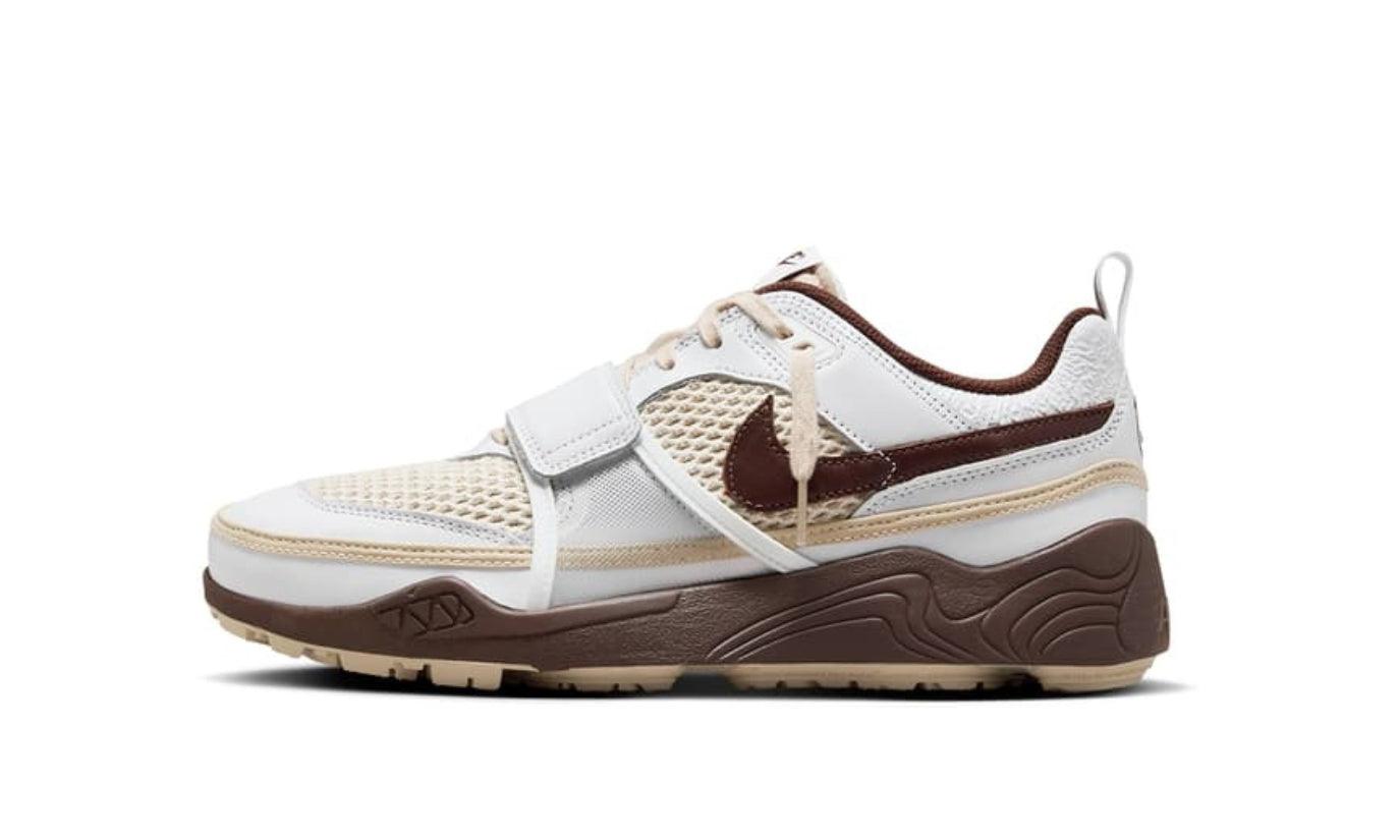 Travis Scott × Nike Zoom Field Jaxx White/Light Chocolate