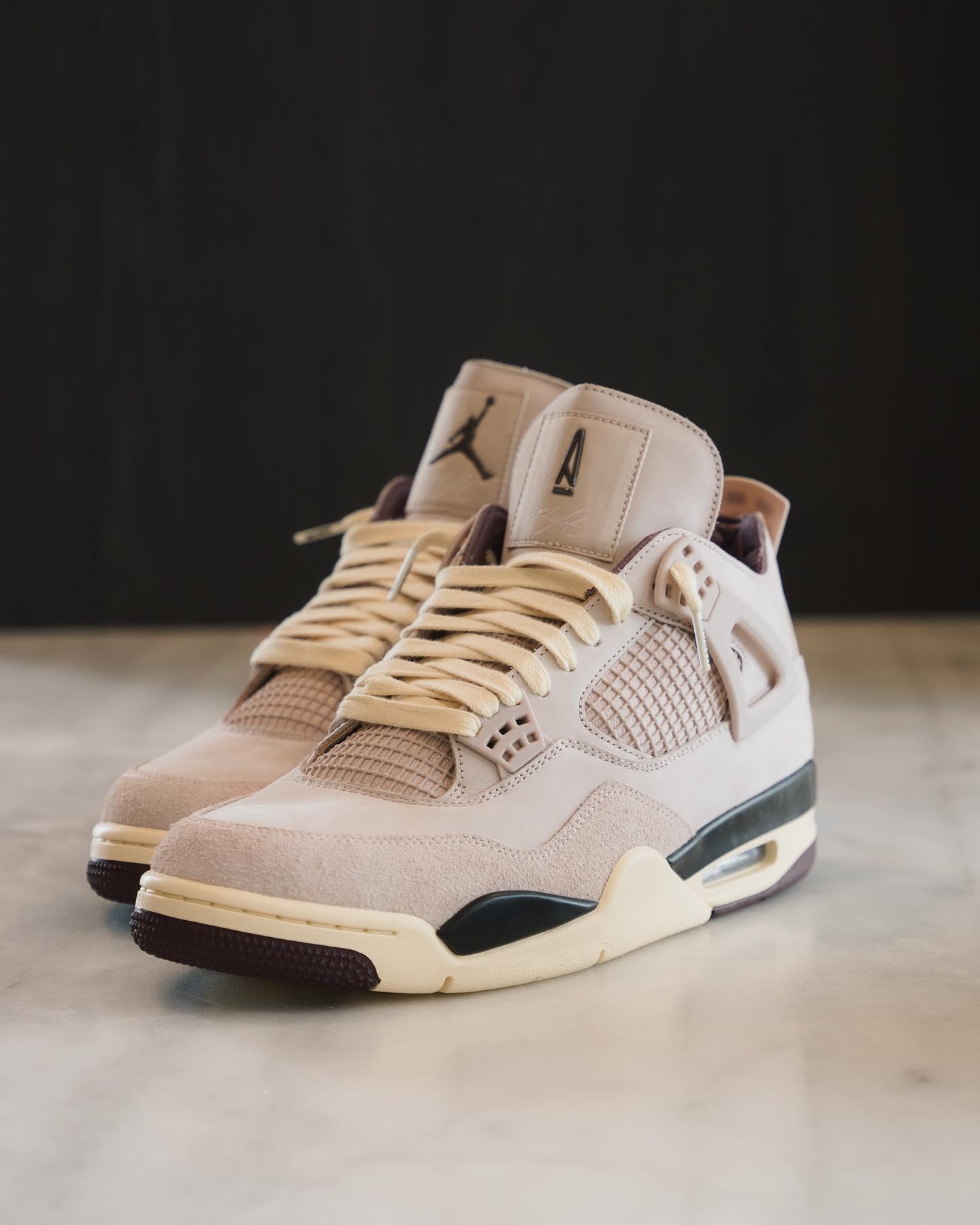 A Ma Maniére x Air Jordan 4 WMNS 'Fossil Stone' - Sneakerhype