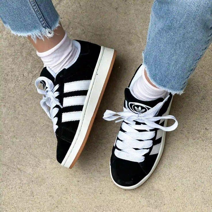 adidas Campus 00s Black White Gum (GS) - Sneakerhype