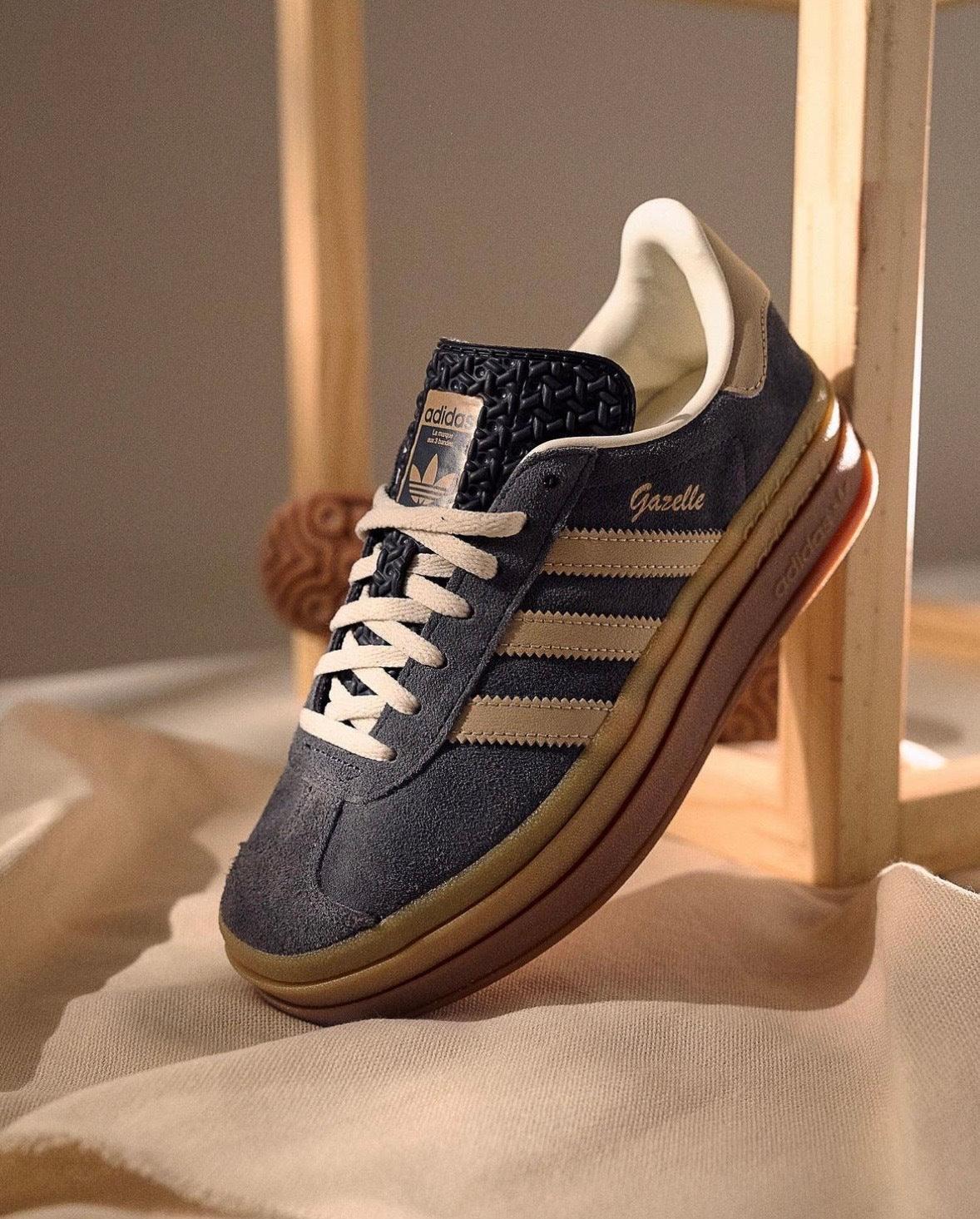 adidas Gazelle Bold Grey Magic Beige Gum (W) - Sneakerhype