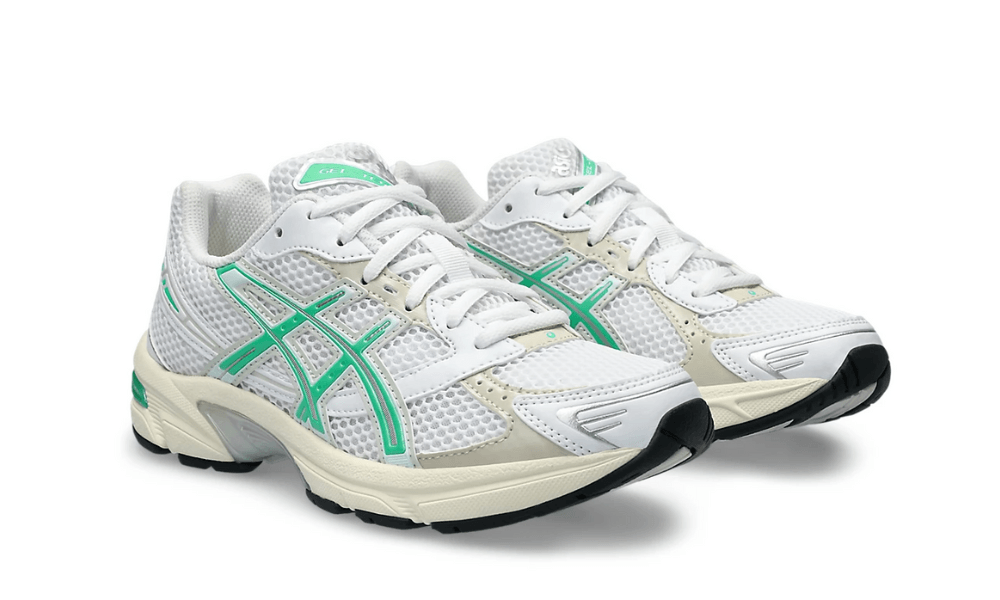 ASICS Gel-1130 White Malachite Green Off White Midsole (W) - Sneakerhype