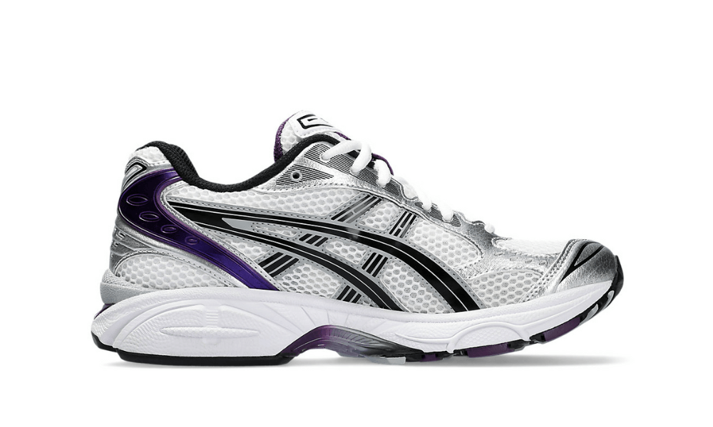 Asics Gel Kayano 14 White/Dark Grape - Sneakerhype