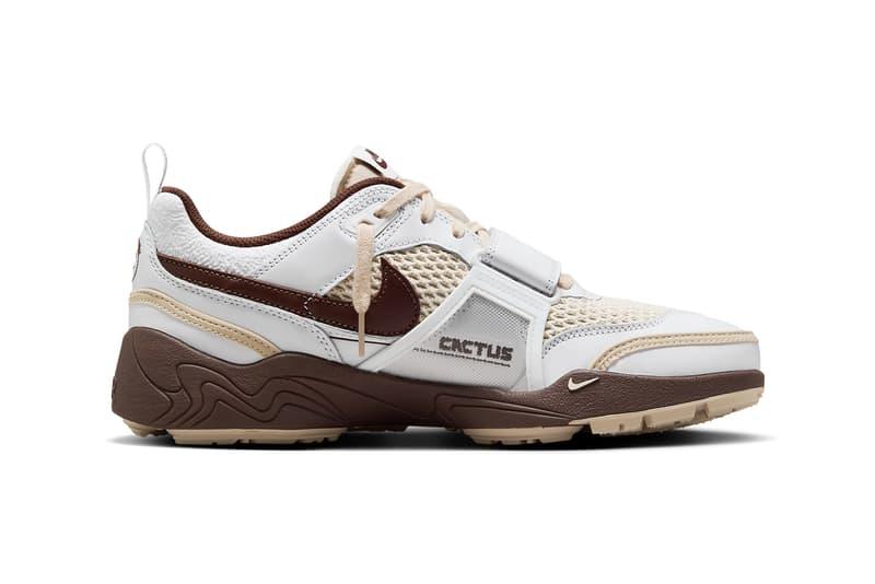 Travis Scott × Nike Zoom Field Jaxx White/Light Chocolate