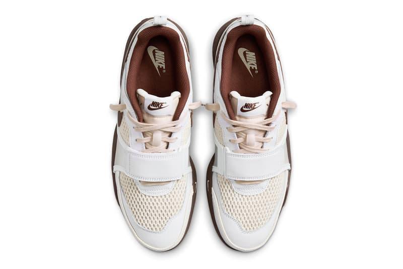 Travis Scott × Nike Zoom Field Jaxx White/Light Chocolate