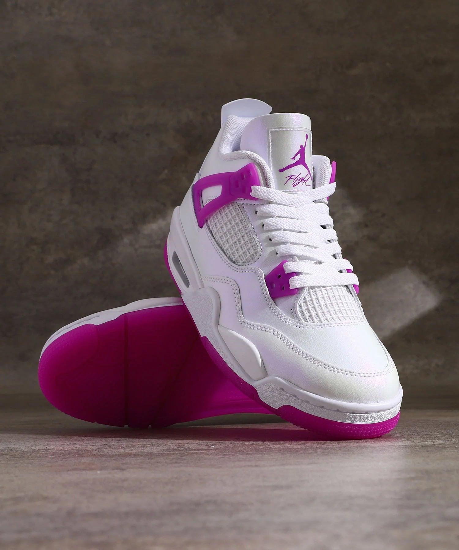 Jordan 4 Retro Hyper Violet (GS) - Sneakerhype