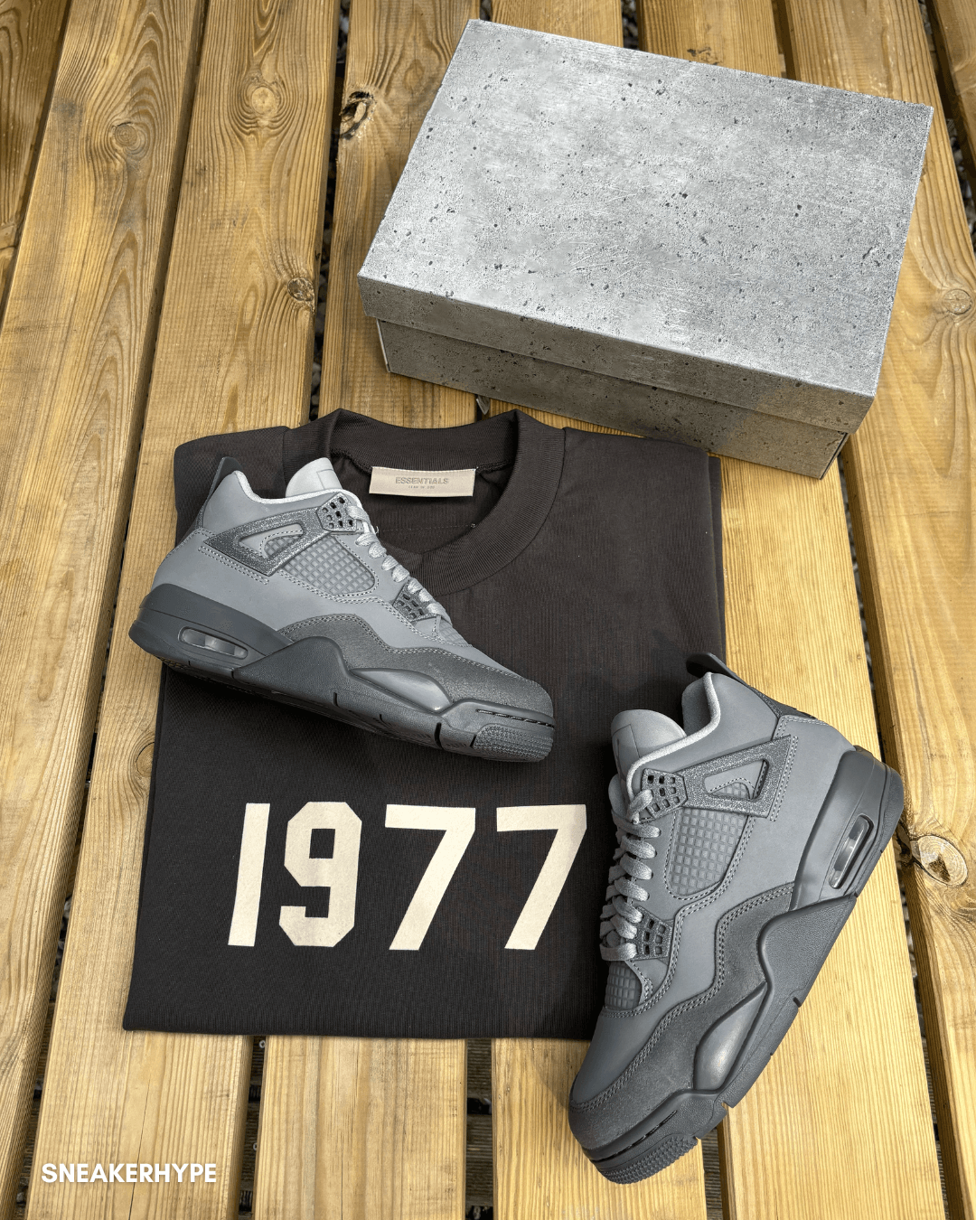 Jordan 4 Retro SE Paris Olympics Wet Cement - Sneakerhype