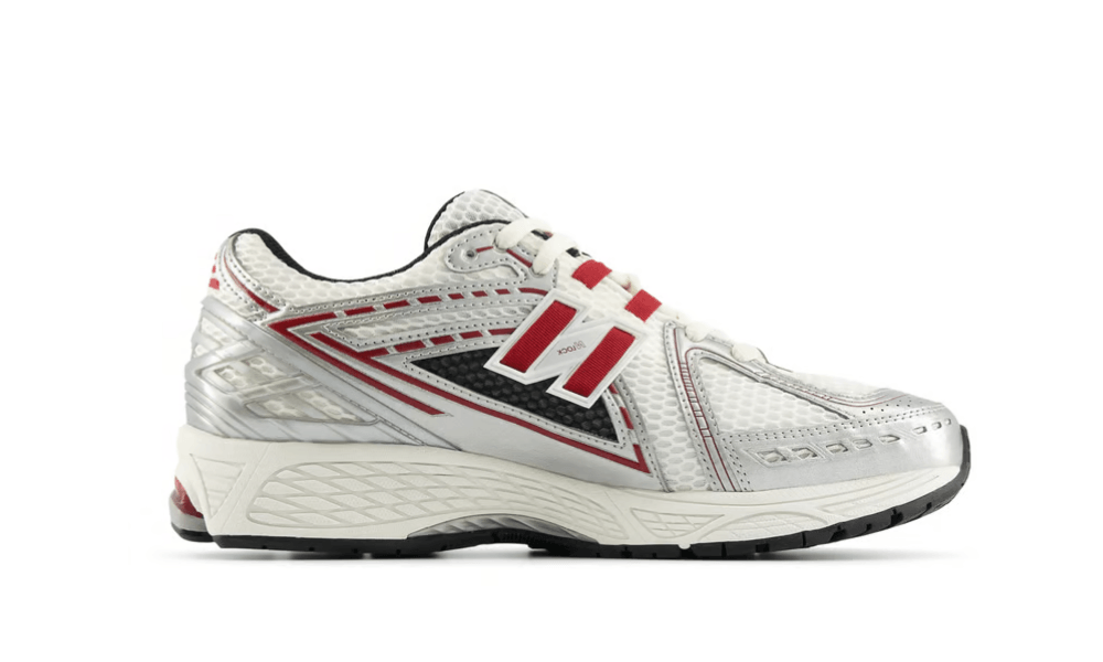 New Balance 1906R Silver Classic Crimson - Sneakerhype