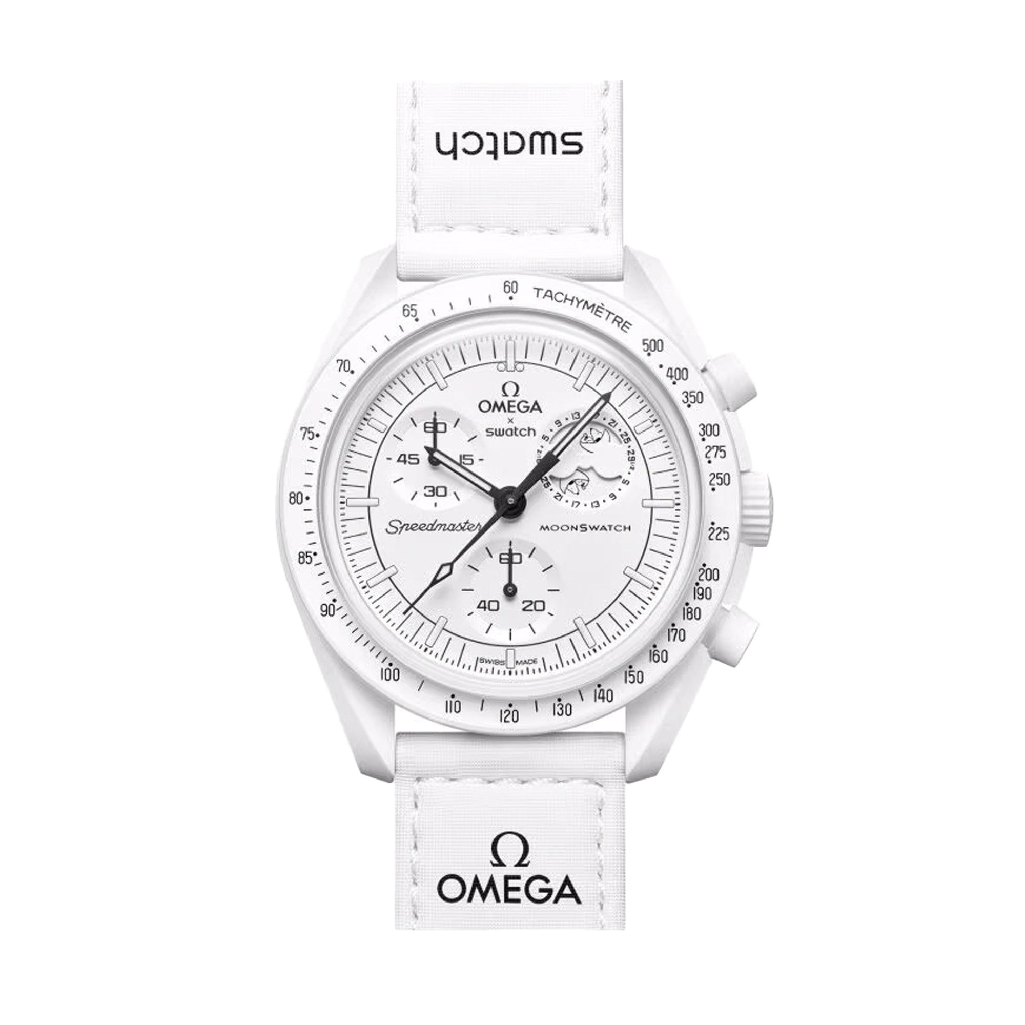 Swatch x Omega Moonswatch Mission to Moonphase Snoopy White - Sneakerhype