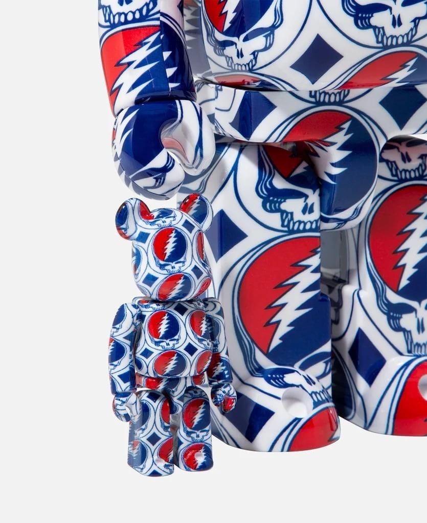 400% & 100% Bearbrick set - Grateful Dead (Steal Your Face) - Sneakerhype