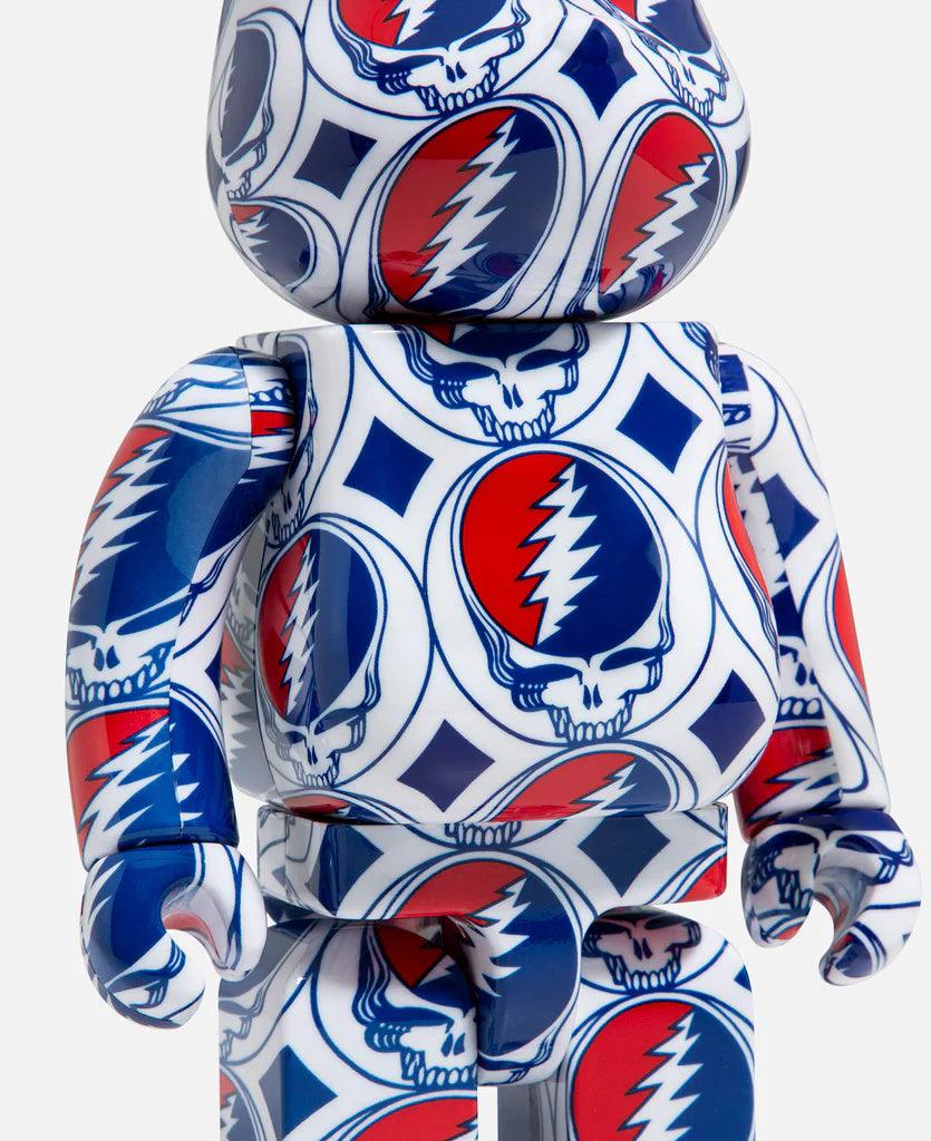 400% & 100% Bearbrick set - Grateful Dead (Steal Your Face) - Sneakerhype