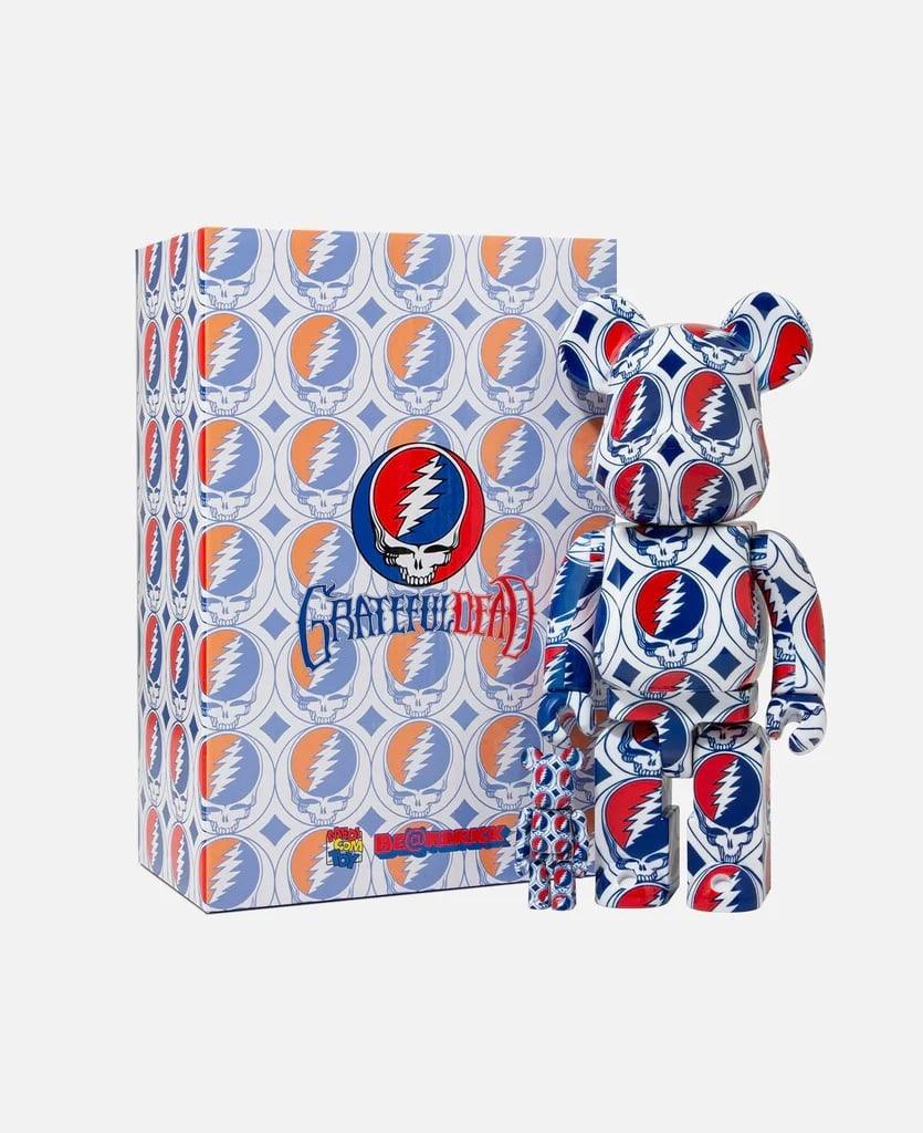 400% & 100% Bearbrick set - Grateful Dead (Steal Your Face) - Sneakerhype