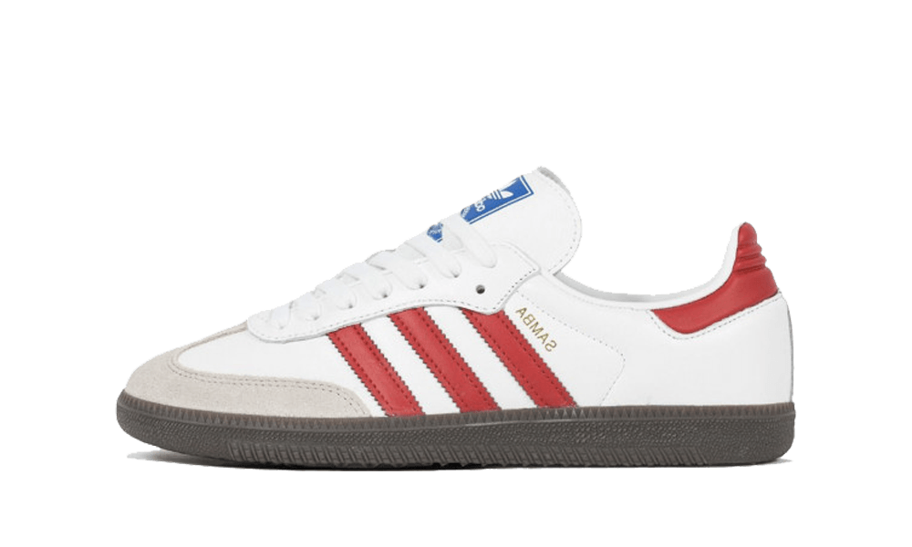 adidas Samba OG 'White Better Scarlet' - Sneakerhype