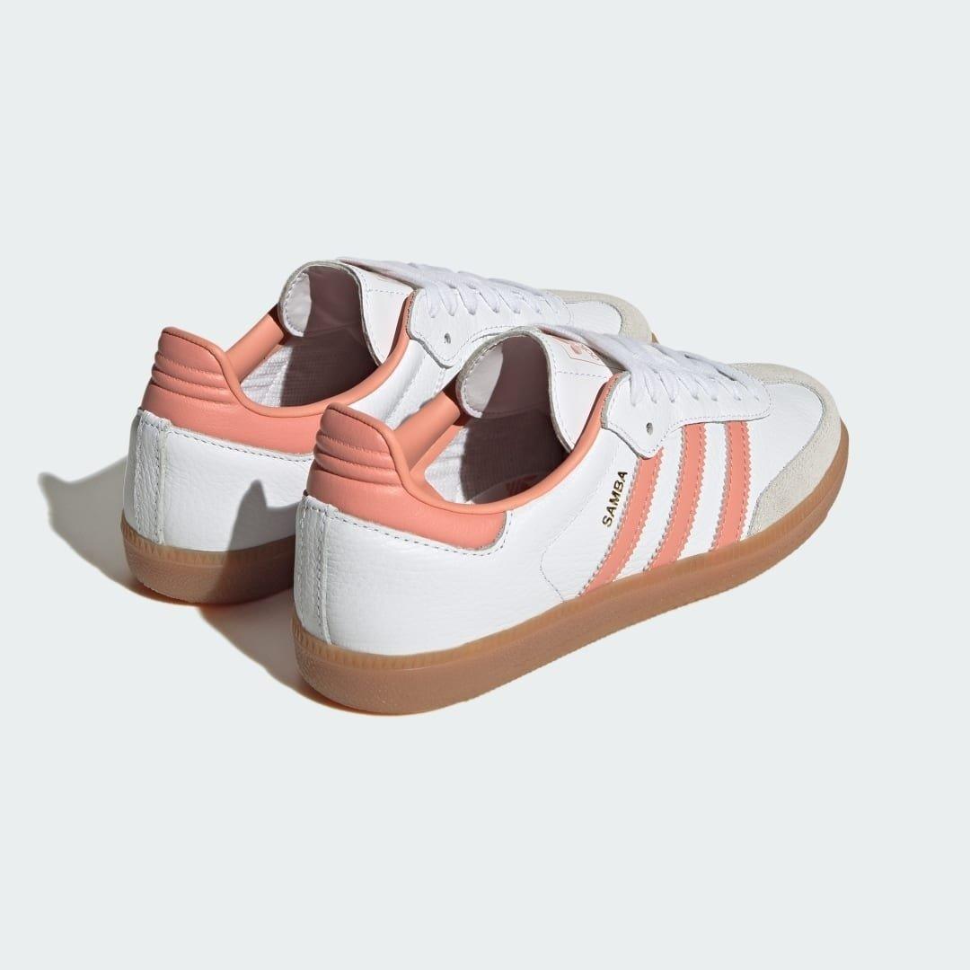 adidas Samba OG 'White Wonder Clay Gum' (W) - Sneakerhype