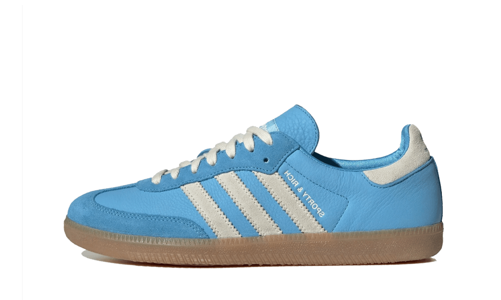 adidas Samba OG x Sporty & Rich 'Blue Rush' - Sneakerhype
