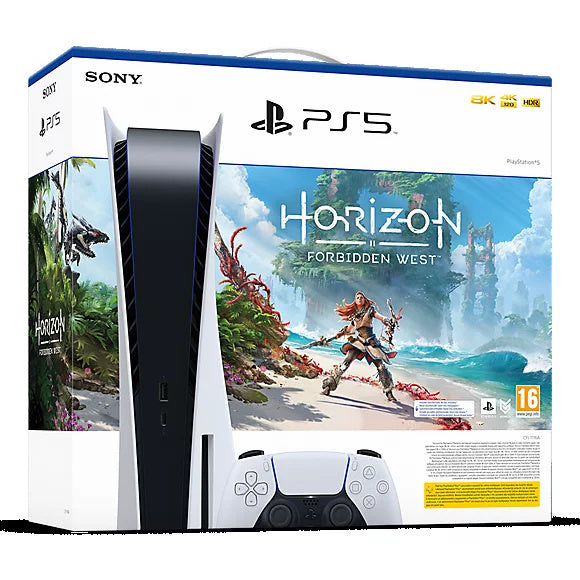 PlayStation 5 Disc + Horizon Forbidden West Voucher