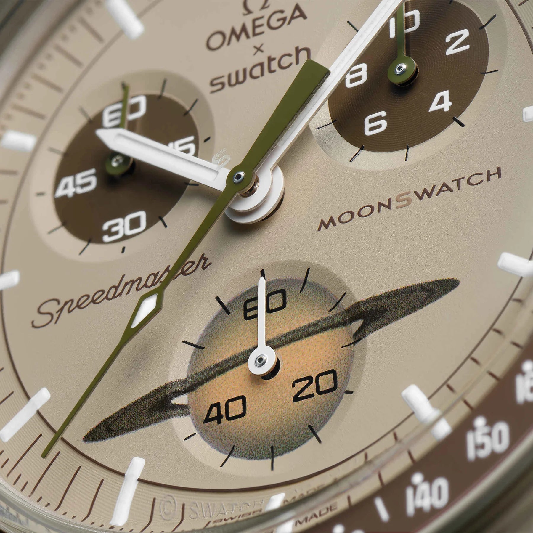 Swatch x Omega Mission to Saturn 