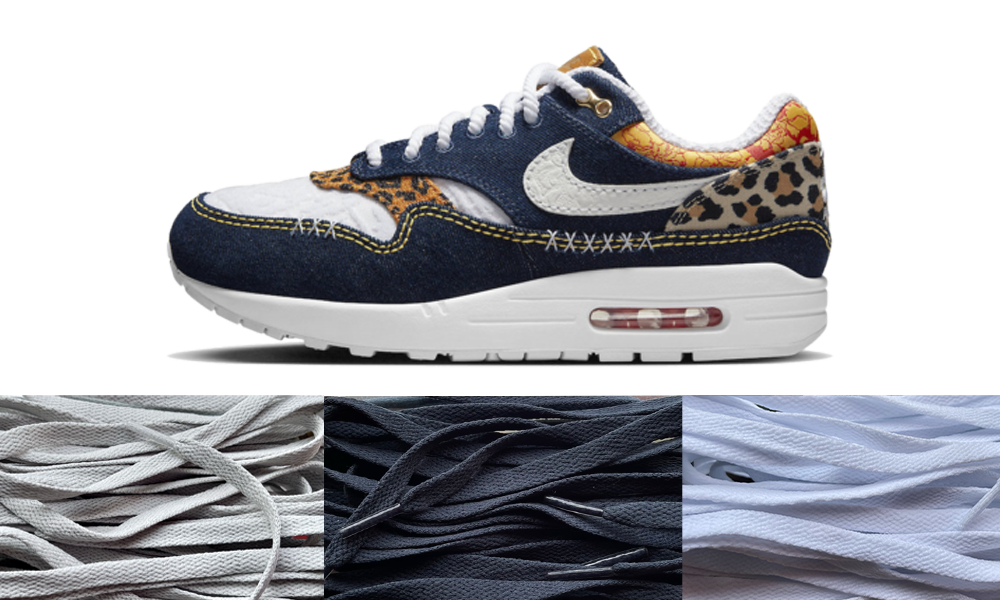 Nike Air Max 1 Premium Denim Leopard 'Lace Pack'