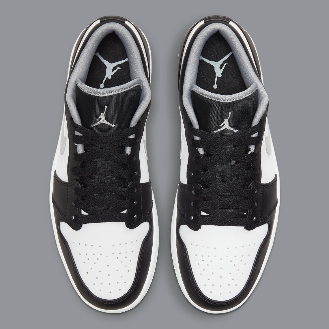 Air Jordan 1 Low  'Black Medium Grey 2021'