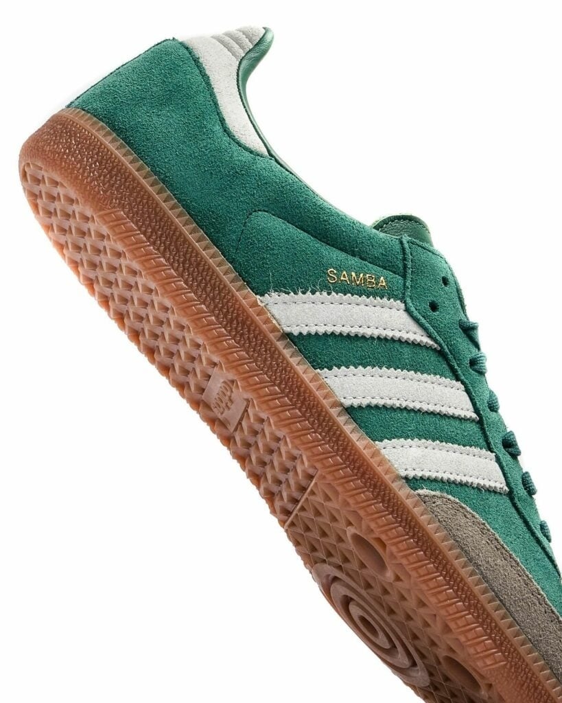  Adidas Samba OG 'Collegiate Green Gum Grey Toe'