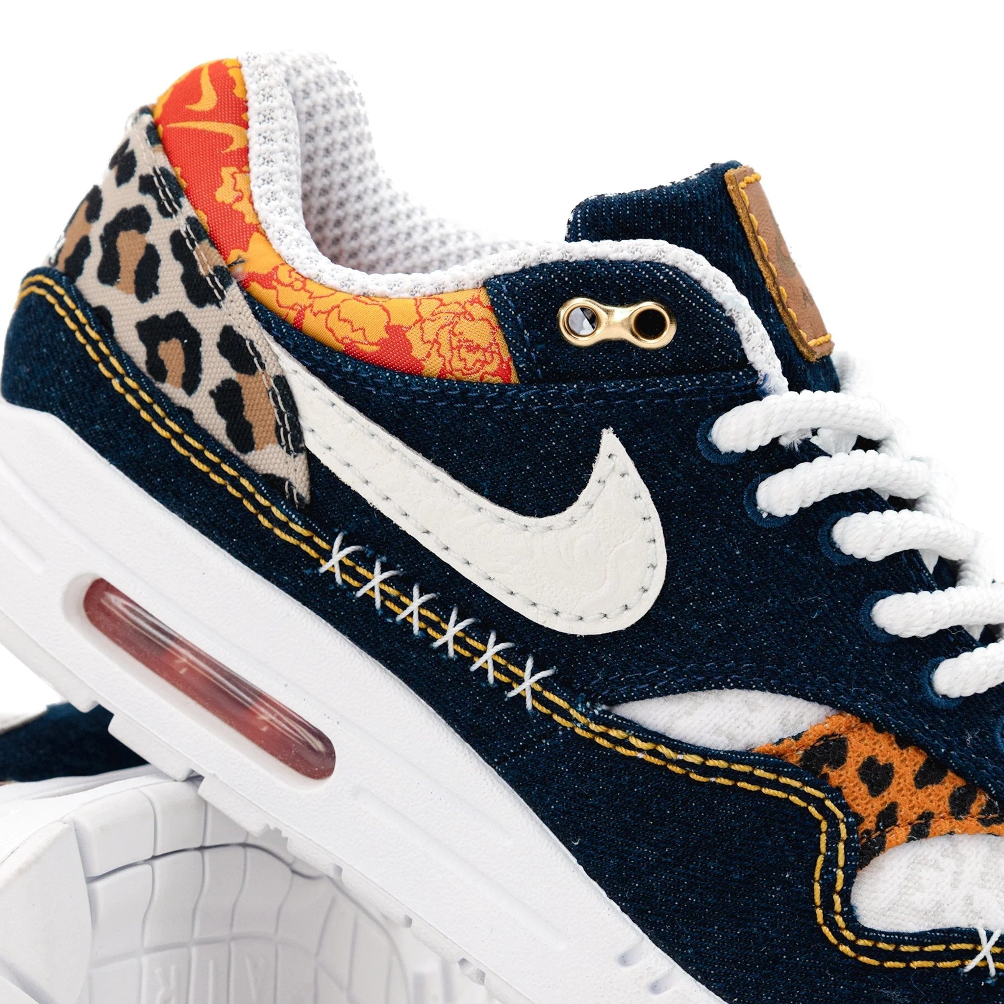 Nike Air Max 1 Premium Denim Leopard