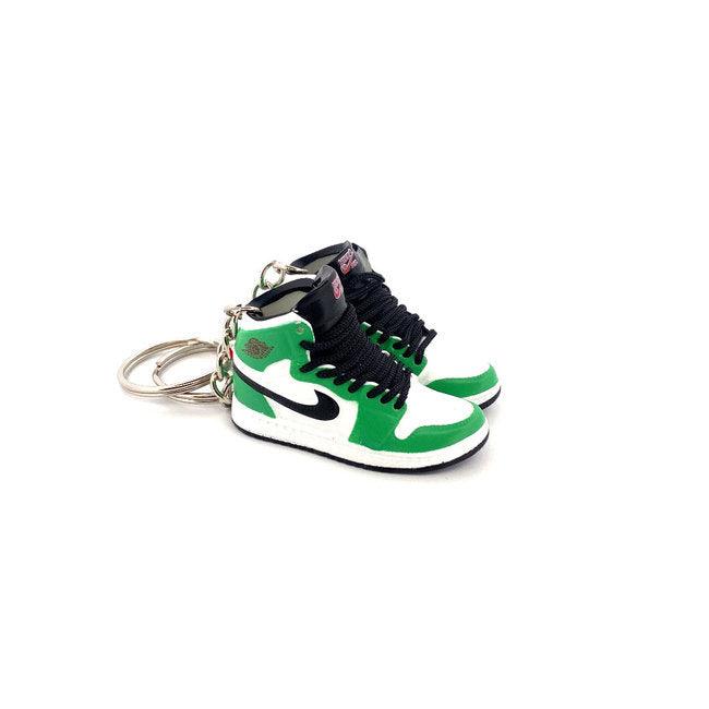 Jordan 1 Keychain 'Lucky Green' + Box - Sneakerhype