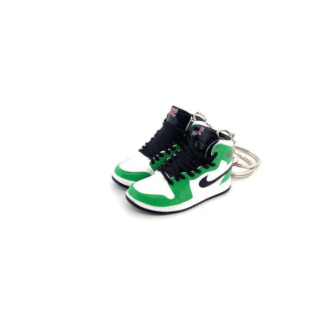 Jordan 1 Keychain 'Lucky Green' + Box - Sneakerhype