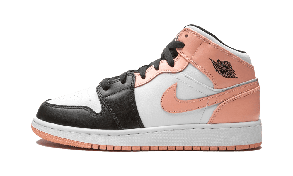 Jordan 1 Mid 'Crimson Tint' GS - Sneakerhype