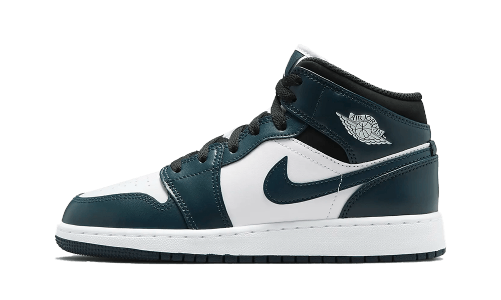 Jordan 1 Mid 'Dark Teal' GS - Sneakerhype