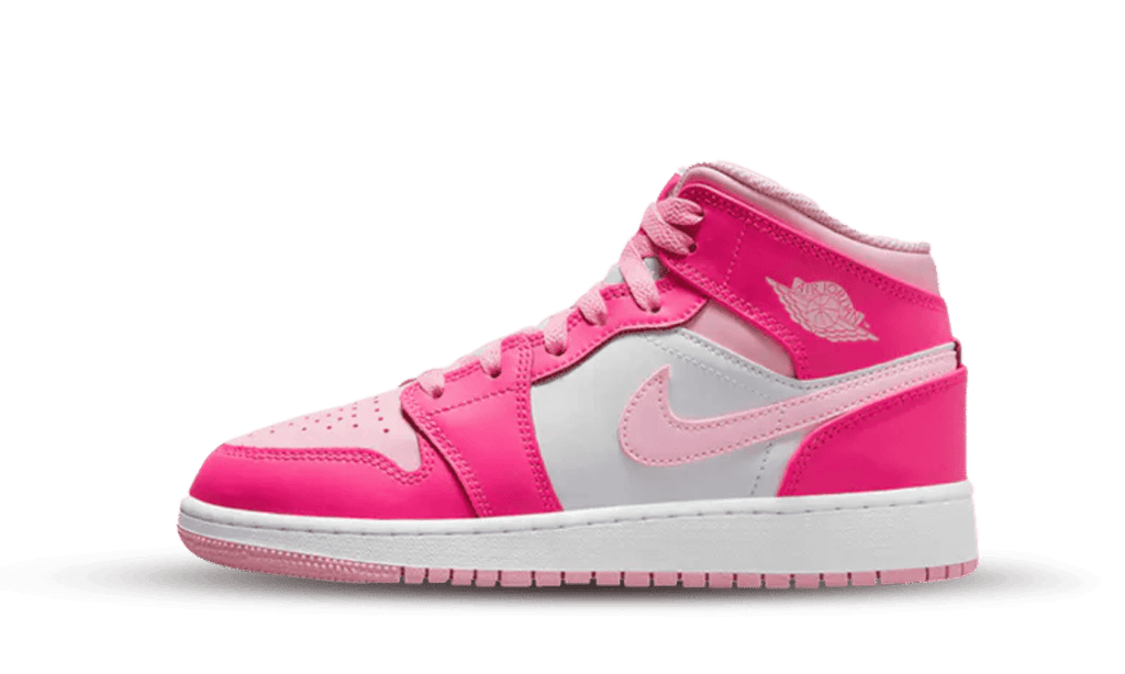 Jordan 1 Mid Fierce Pink (GS)
