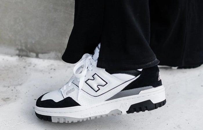 Black and white new balance deals