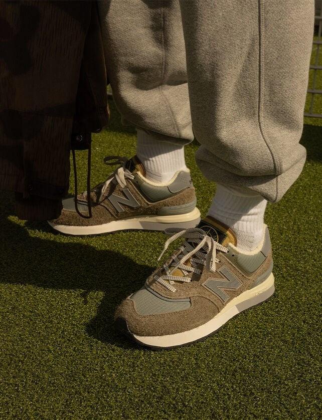 New Balance 574 Legacy Stone Island Steel Blue - Sneakerhype