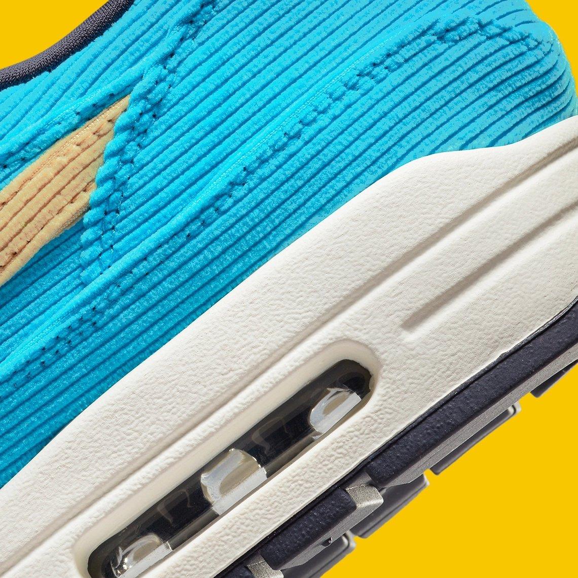 Nike Air Max 1 Corduroy ‘Baltic Blue’ - Sneakerhype