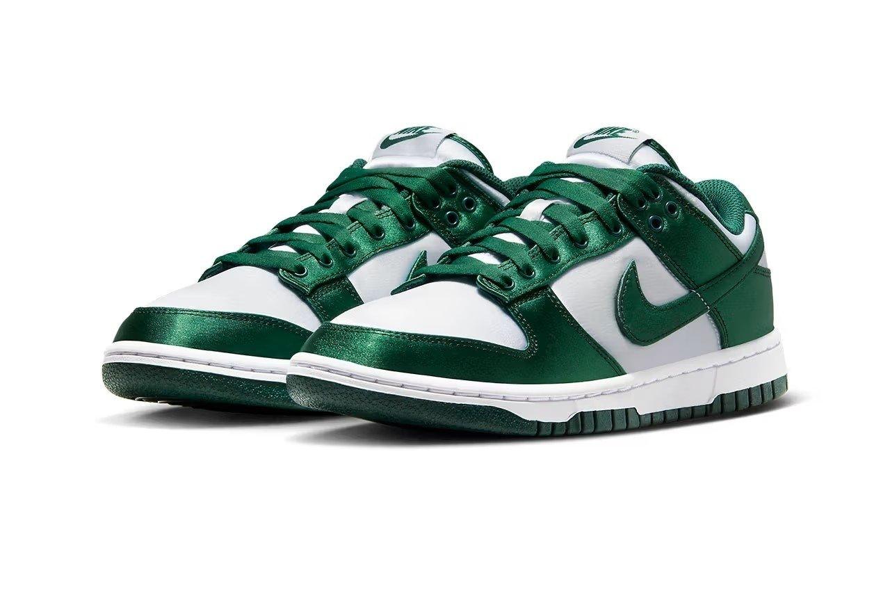 Nike Dunk Low Michigan State Satin (W) - Sneakerhype