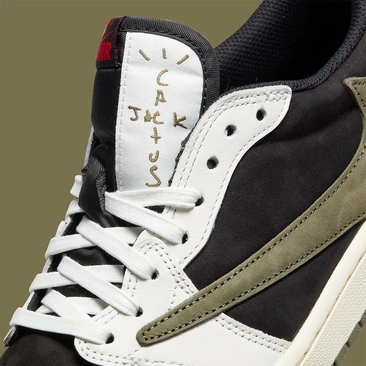 Travis Scott x Jordan 1 Low OG SP WMNS 'Olive' - Sneakerhype
