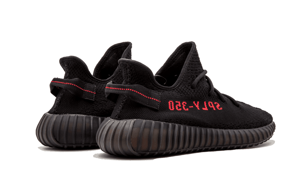Yeezy Boost 350 V2 'Black Red' - Sneakerhype